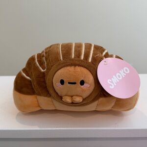 NWT 7” Smoko Tayto Potato CHOCOLATE CROISSANT Mini Mochi Plush